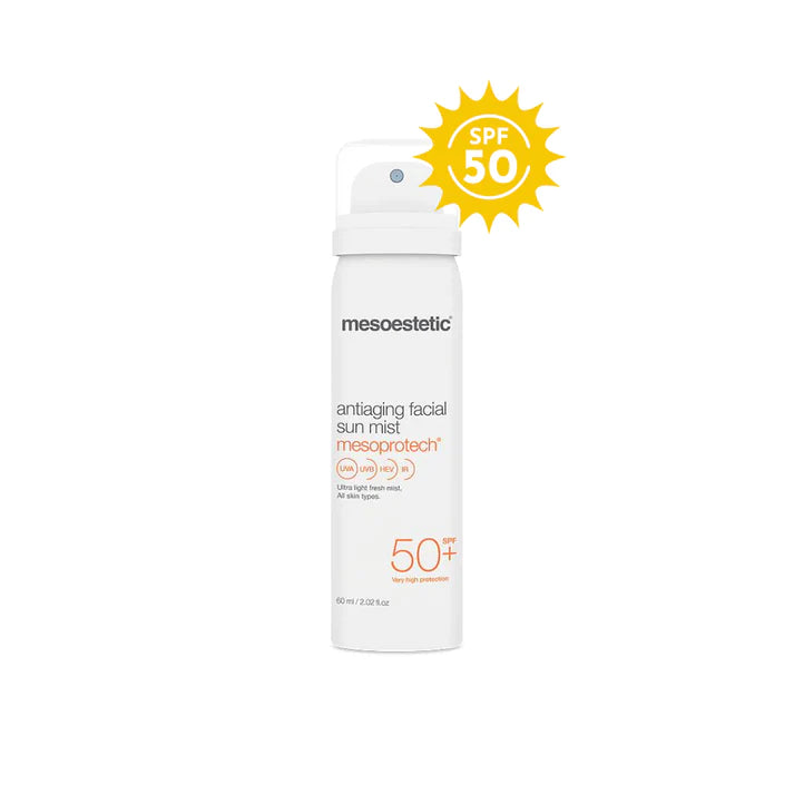 Mesoestetic mesoprotech antiaging facial sun mist50+spf