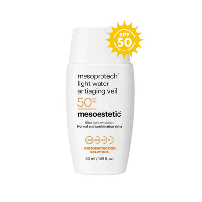 Mesoestetic mesoprotech light water antiaging veil 50+ spf 50