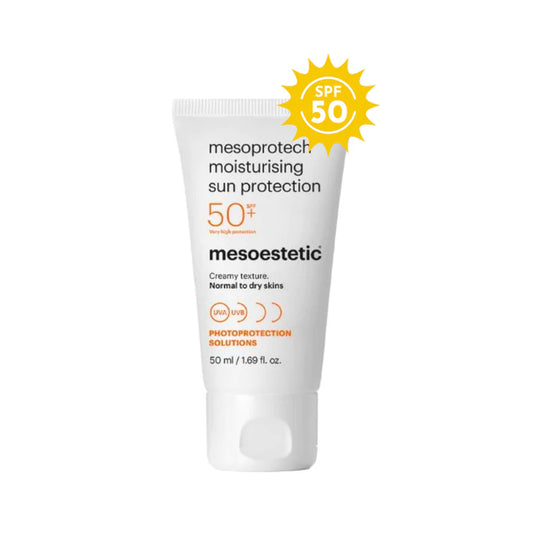 Mesoestetic mesoprotech moisturising sun protection spf50+