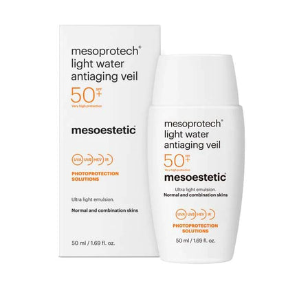 Mesoestetic mesoprotech light water antiaging veil 50+ spf 50