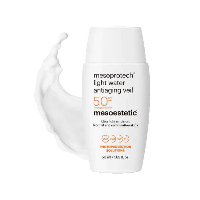 Mesoestetic mesoprotech light water antiaging veil 50+ spf 50